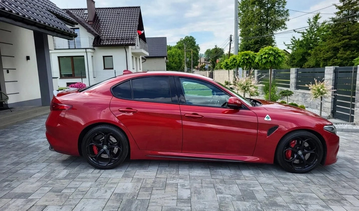 Alfa Romeo Giulia cena 219000 przebieg: 52500, rok produkcji 2017 z Kraków małe 277